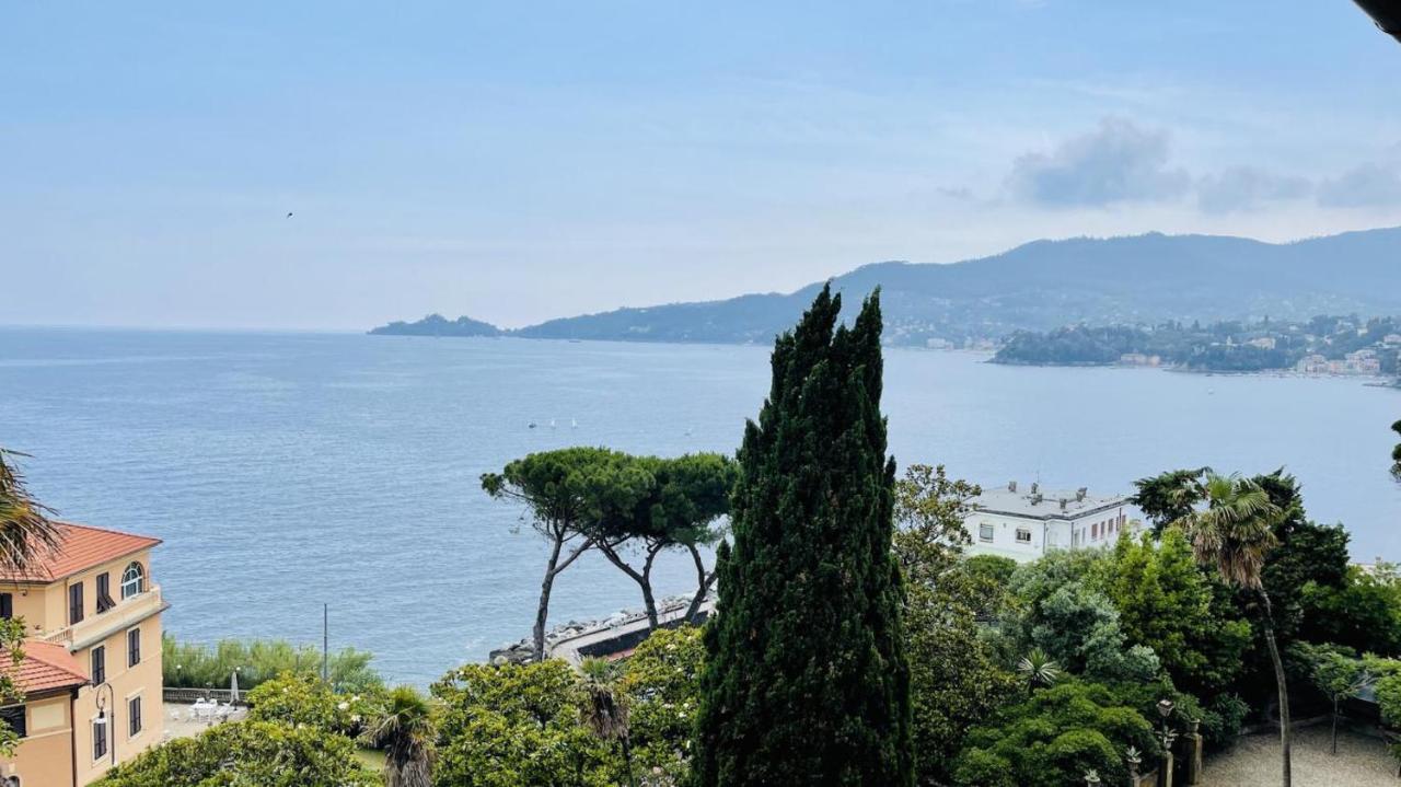 Attico San Faustino 165 Mq Piu 110 Mq Di Terrazza- In Villa 700 ,Vista Mare Strepitosa-100 M Dalla Spiaggia-Parking Esclusivo-Sky,Netflix Rapallo Exterior photo