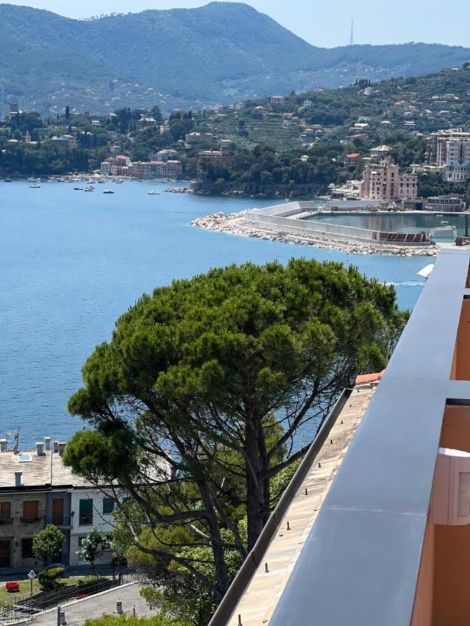 Attico San Faustino 165 Mq Piu 110 Mq Di Terrazza- In Villa 700 ,Vista Mare Strepitosa-100 M Dalla Spiaggia-Parking Esclusivo-Sky,Netflix Rapallo Exterior photo